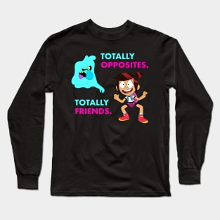 Totally Opposites, Totally Friends | The Ghost And Molly McGee Long Sleeve T-Shirt
